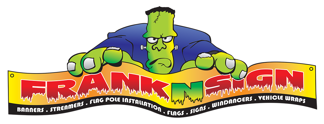 Frank N Sign — original Frankenstein logo